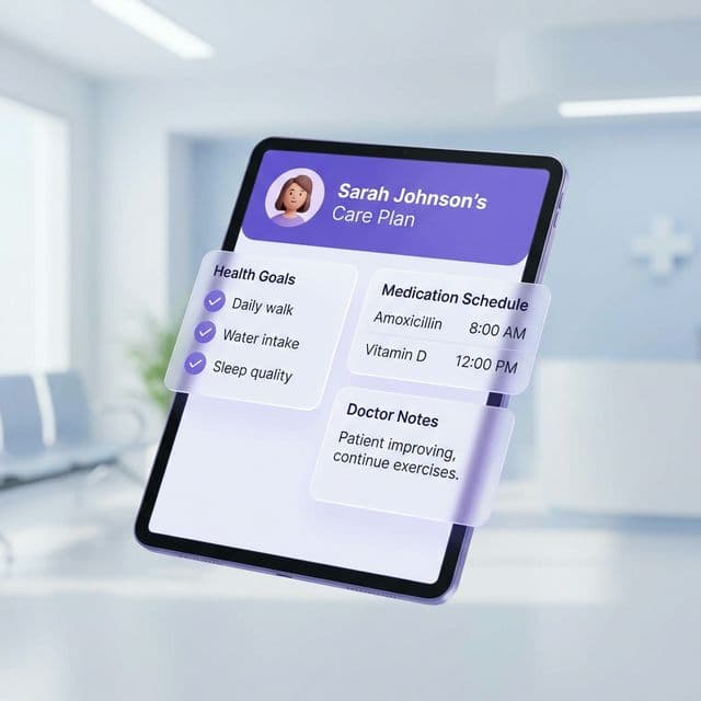 Personalized Digital Care Plan